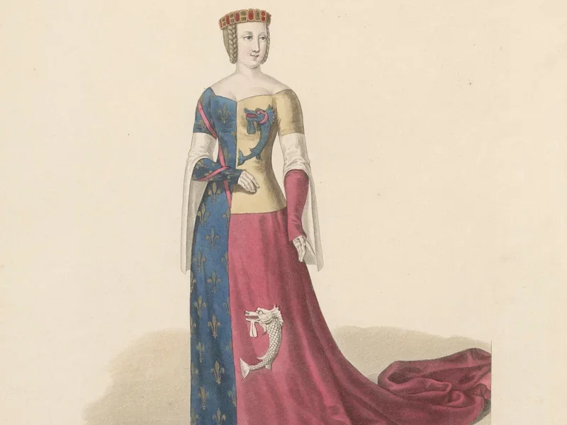 1789-Louis-Marie Lanté - Anna, Delfina d'Alvernia, moglie di Luigi II, Duca di Borbone